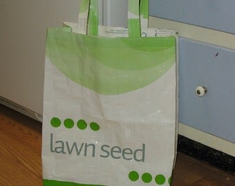 Upcycled Reusable market grocery tote bag
