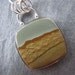Owyhee Jasper Landscape Pendant in Sterling Silver