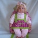 Baby Doll Carrier in Berry and Green