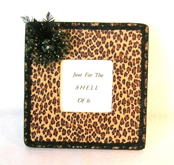 Leopard Print Picture Frame