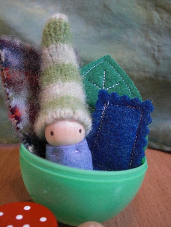 plush easter gnome with easter egg