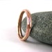 Rose Gold Filled Stacker Band Duo Ring Set