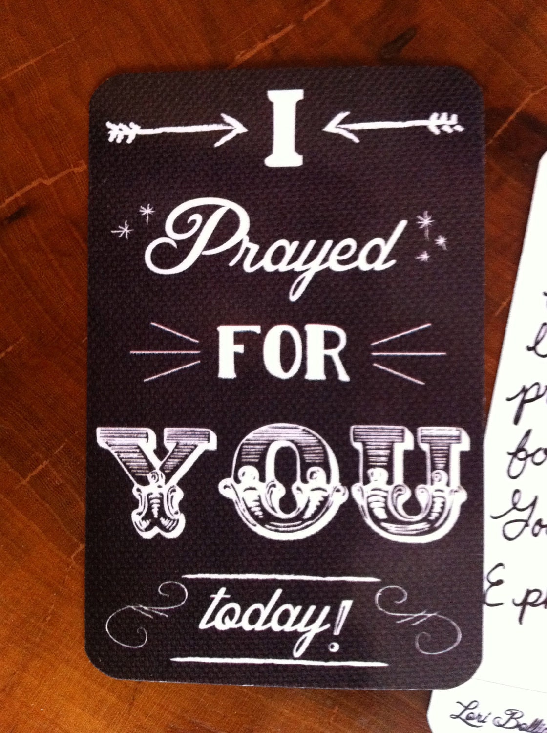 I prayed for you today. cards. small