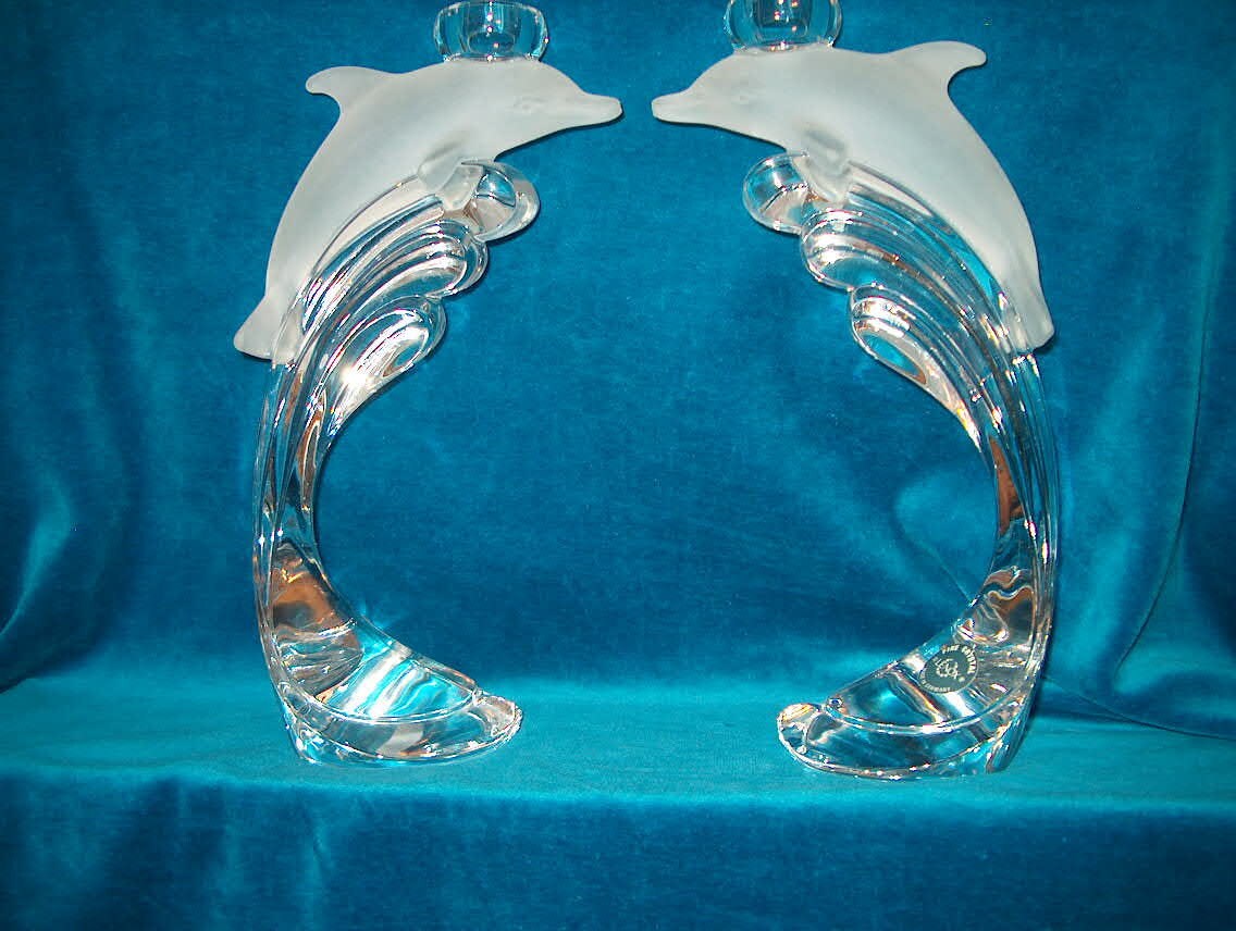 waterford crystal dolphin