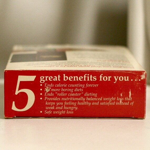 Vintage Richard Simmons 1987 Deal-A-Meal Diet Kit