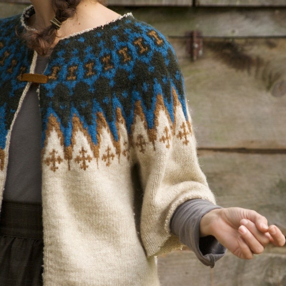 wool reuse sweater by woodroots on Etsy