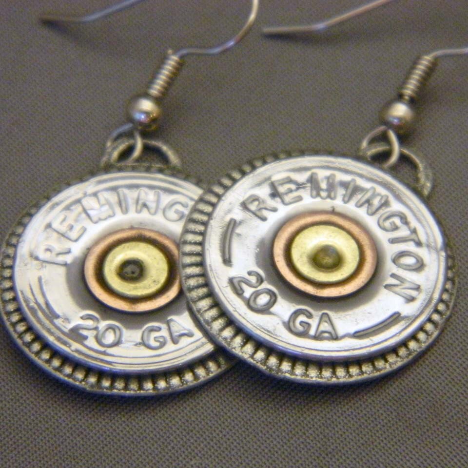 20 Gauge Shotgun Shell Earrings