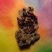 CHALCOPYRITE On DOLOMITE With CALCITE Natural Rainbow Crystal Mineral Specimen From Missouri United States
