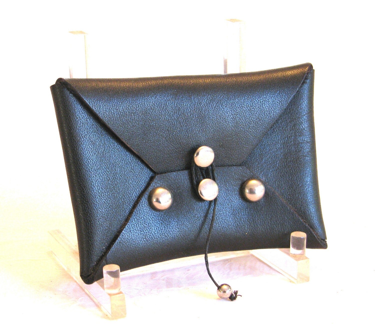 Little Black Belt Loop Wallet Business Card Case Mini Wallet