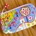 Sale - Card Holder Zipper Wallet - Clip for Key Ring or Bag
