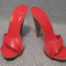 red candies shoes