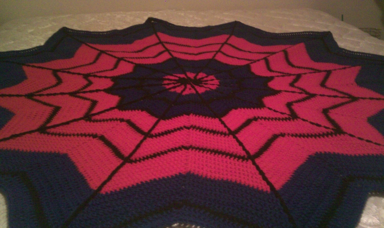 Spiderman Crochet Blanket Pattern PDF by kaoskookiez on Etsy