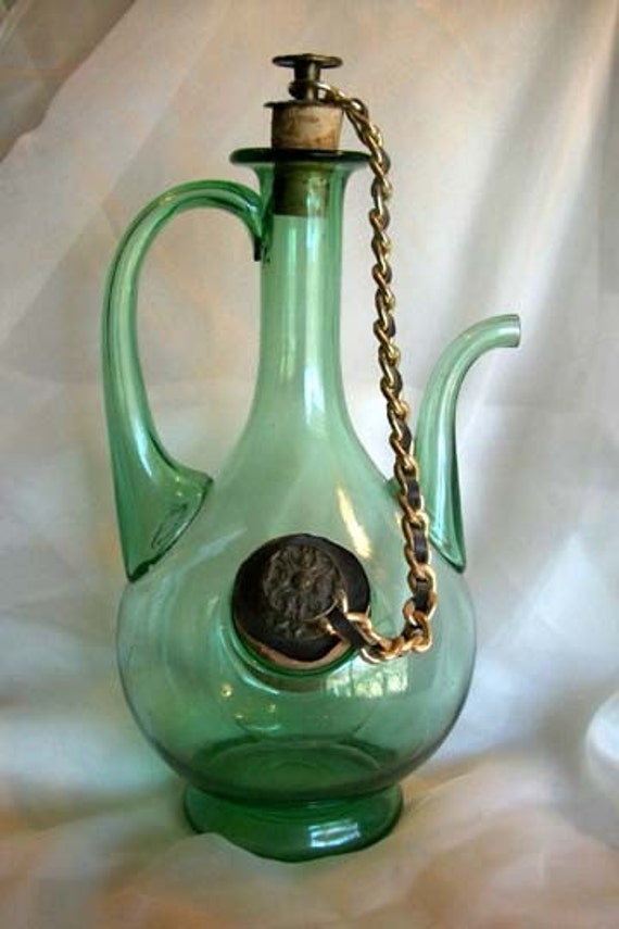 old wine decanter