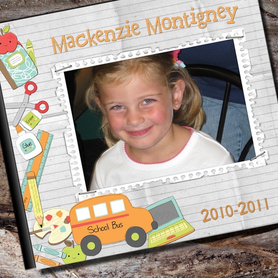 Personalized Children's School Photo Album or by AlbumOptions