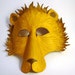Leather Lion mask