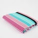 Card holder - Stitchery in aqua