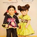 FREE SHIP Modkid Mini Kyoko Dolly Sized Shirt Dress and Pants Pattern by Valerie Haberer for Patty Young