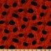 The Grouchy Ladybug Spots Dots Red Black Very Series by Eric Carle for Andover Fabrics - 1 yard