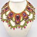One of a Kind Statement Necklace- Buenos Aries (READY TO SHIP)