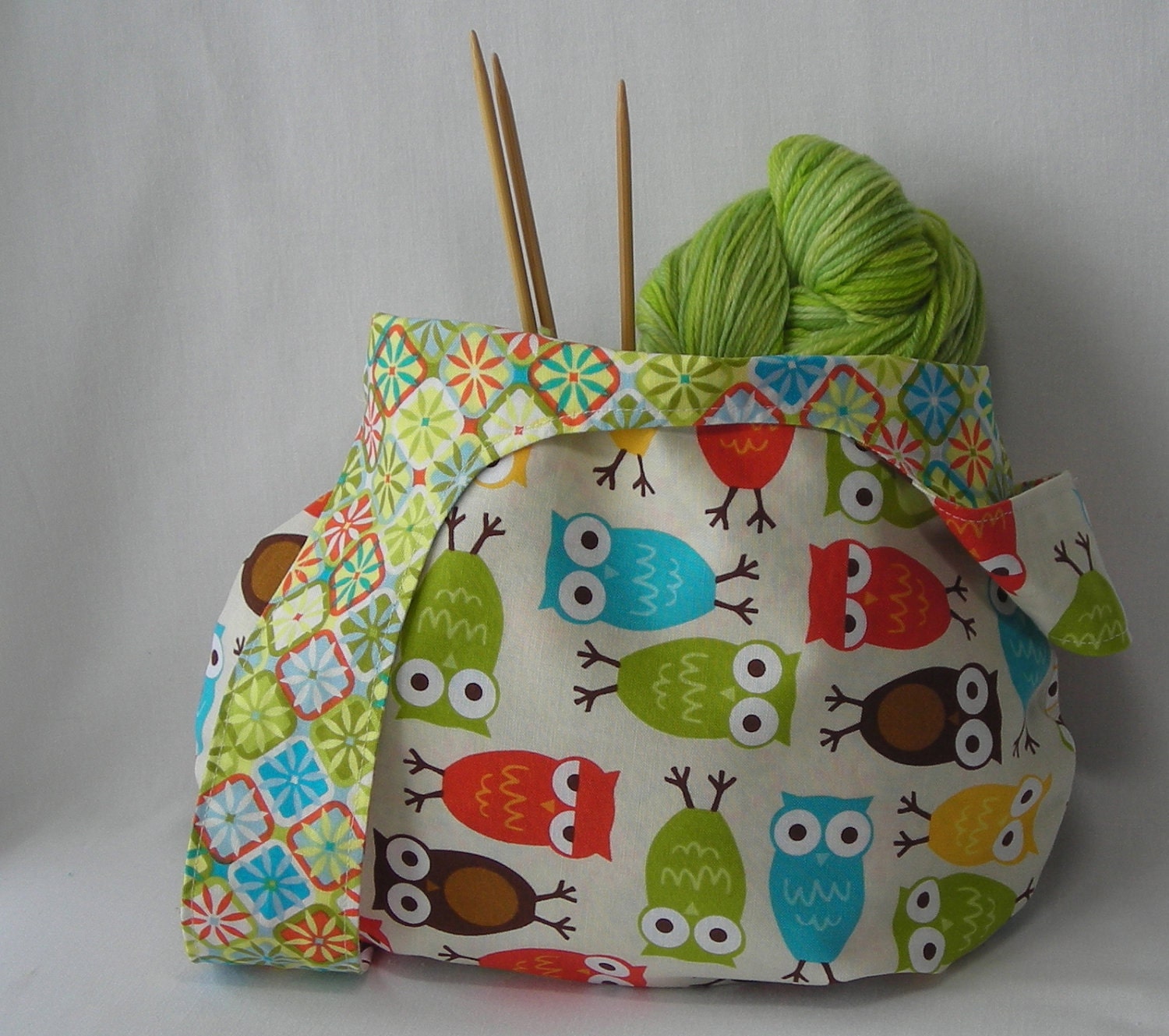 knitting project bag crochet project bag amigurumi project