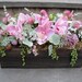 Pink Orchid Silk Floral Arrangement