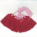 SALE - Red Heart Chick Large Scallop Die Cut Hang Tags (Set of 6) (vs1)