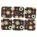 SALE - Funky Circles II Mini Note Cards (set of 18) Moving Clearance Sale