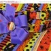 ON SALE Witch's Brew "Howl"-oween Dog Collar with Bow Size Medium