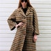 Vintage 1950s TWEED Overcoat S/M/L