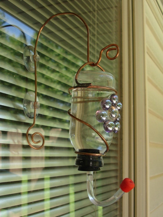 Window Hanger for Small Hummingbird or Bird Feeder