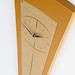 modern pendolo clock - sunny saffron