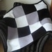 White Black and Grey Afghan