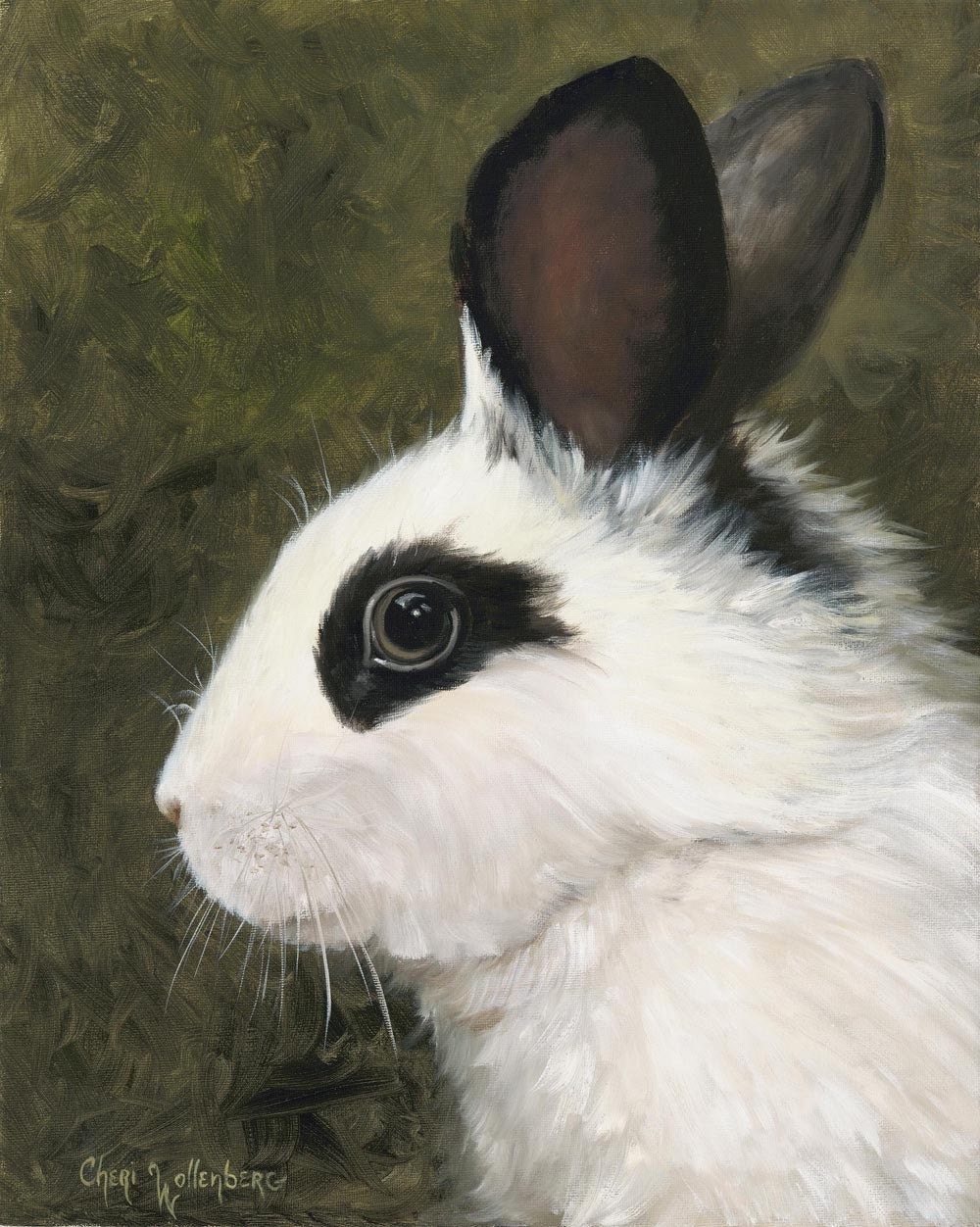 Little Rabbit 1 Canvas Giclee of Original by OilPaintingsByCheri
