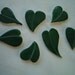 WP - 7 pc Pothos Leaves - Ceramic Mosaic Tiles