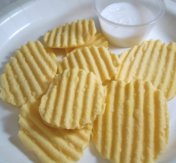Potato Chips and Dip Fun Food Snack Soap Potato Chip Soap