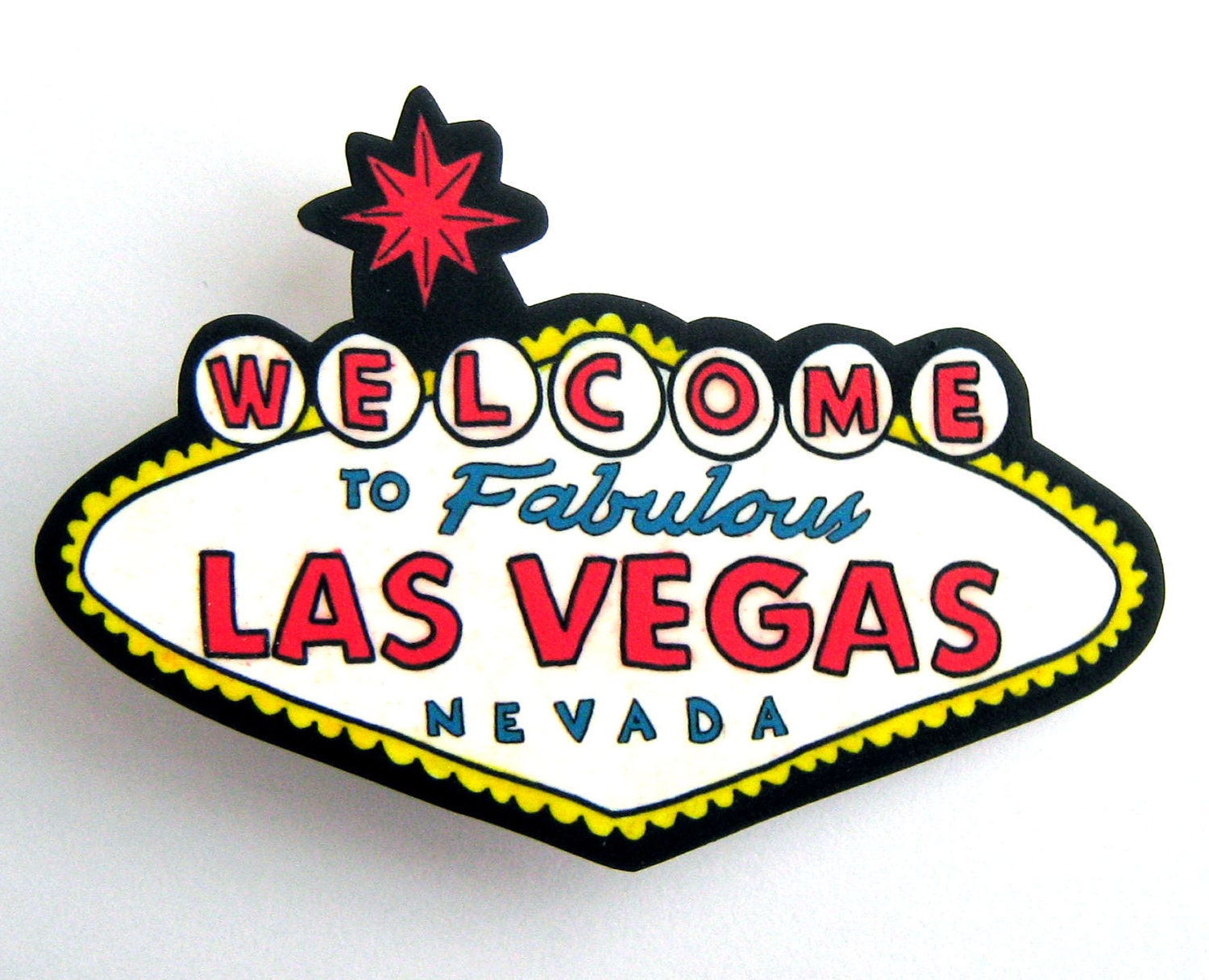Las Vegas Sign pin brooch by Dolly Cool by DollyCool on Etsy