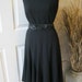 Perfect black fit and flair sleeveless cocktail dress by Calvin Klein size 12