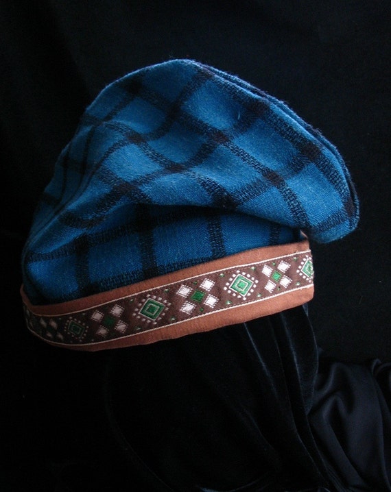 Reversible Phrygian Cap 12th Century fabric hat for history