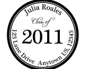 Graduation Personalized Stickers Set of 24 Great for envelope seals Il_170x135