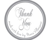 Personalized Stickers, Your Colors, Monogram Wedding Labels, Bag Tags, Shower, Favors, Holiday, Christmas, Address, Thank You, Set of 25 Il_170x135