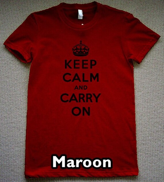 keep calm and carry on shirts