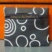 Coin Purse Black And white SPINNING CIRCLES