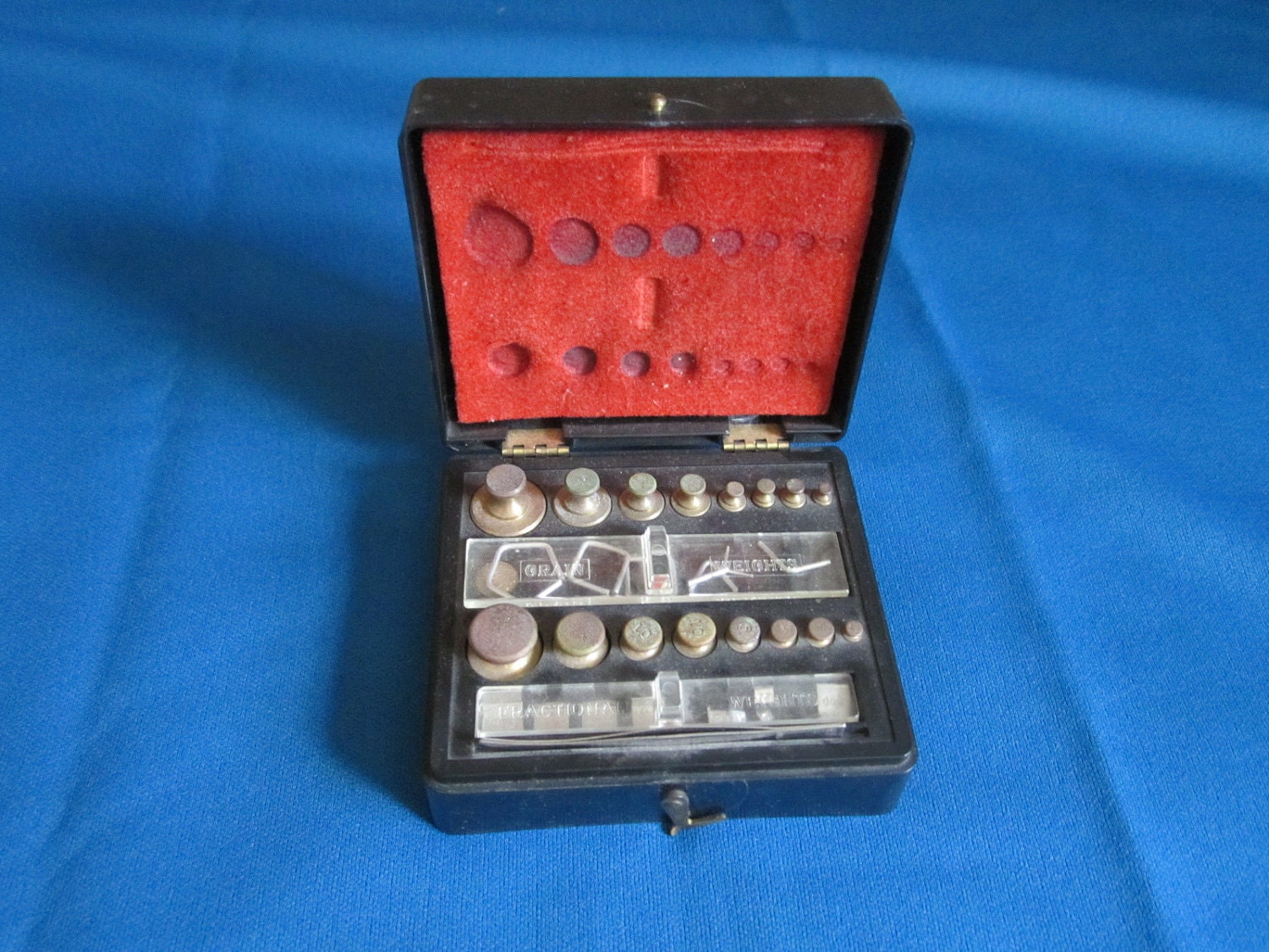 Vintage Ohaus Scale Weight Set in Box