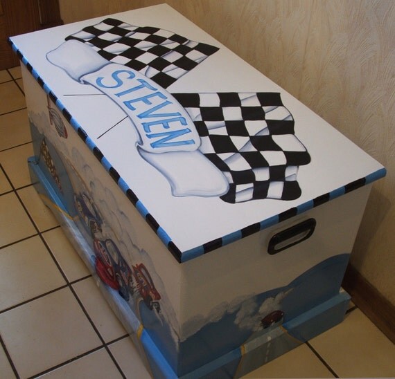 racing car toy box