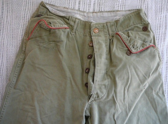 Items similar to Very Vintage Boy Scout Uniform Pants on Etsy