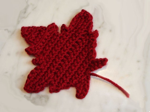 Maple Leaf Crochet Pattern