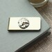 A Vintage Solid Brass Watch Movement Part Money Clip. For Him. For Dad. Gifts For Brother. Steampunk. Fathers Day Gift Ideas. For Husband.