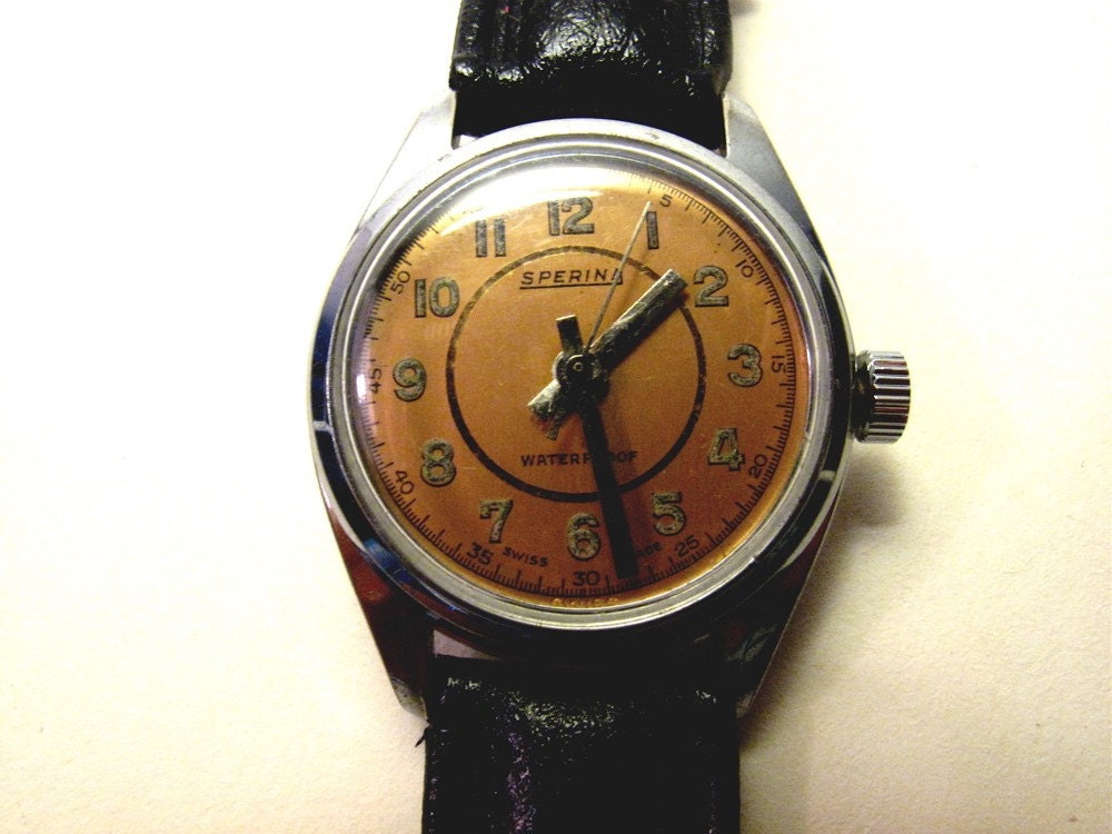 Swiss Vintage Watch. Sperina Brand