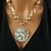 Blister Pearl, Chocolate Pearl and Citrine Gemstone Necklace Set with FREE SHIPPING