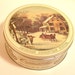 Vintage Currier And Ives Tin Box